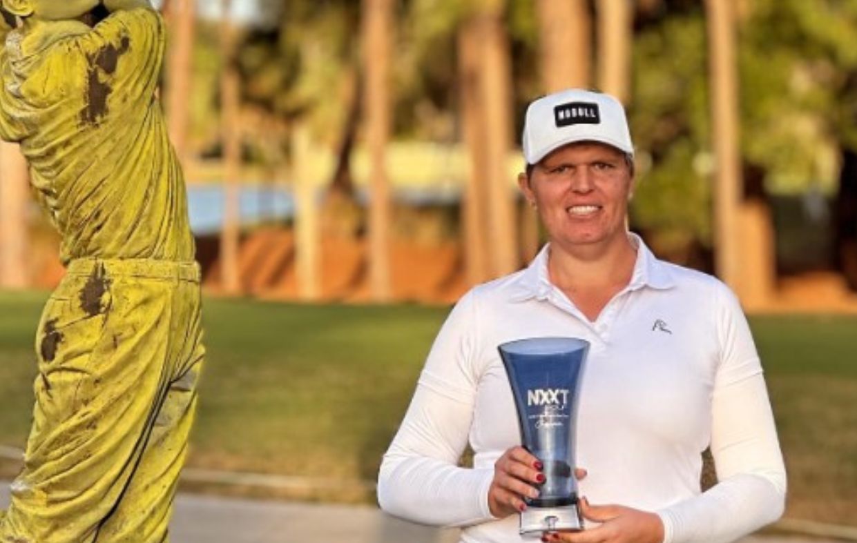 La golfista trans Hailey Davidson hace historia