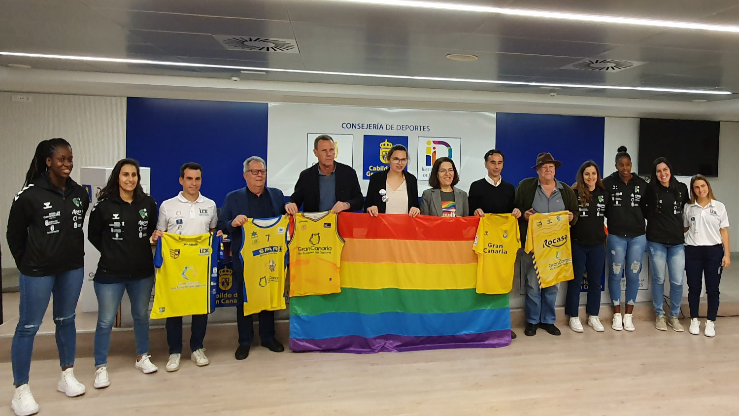 Las entidades deportivas de Gran Canaria dan un paso al frente contra la LGTBIfobia en el deporte
