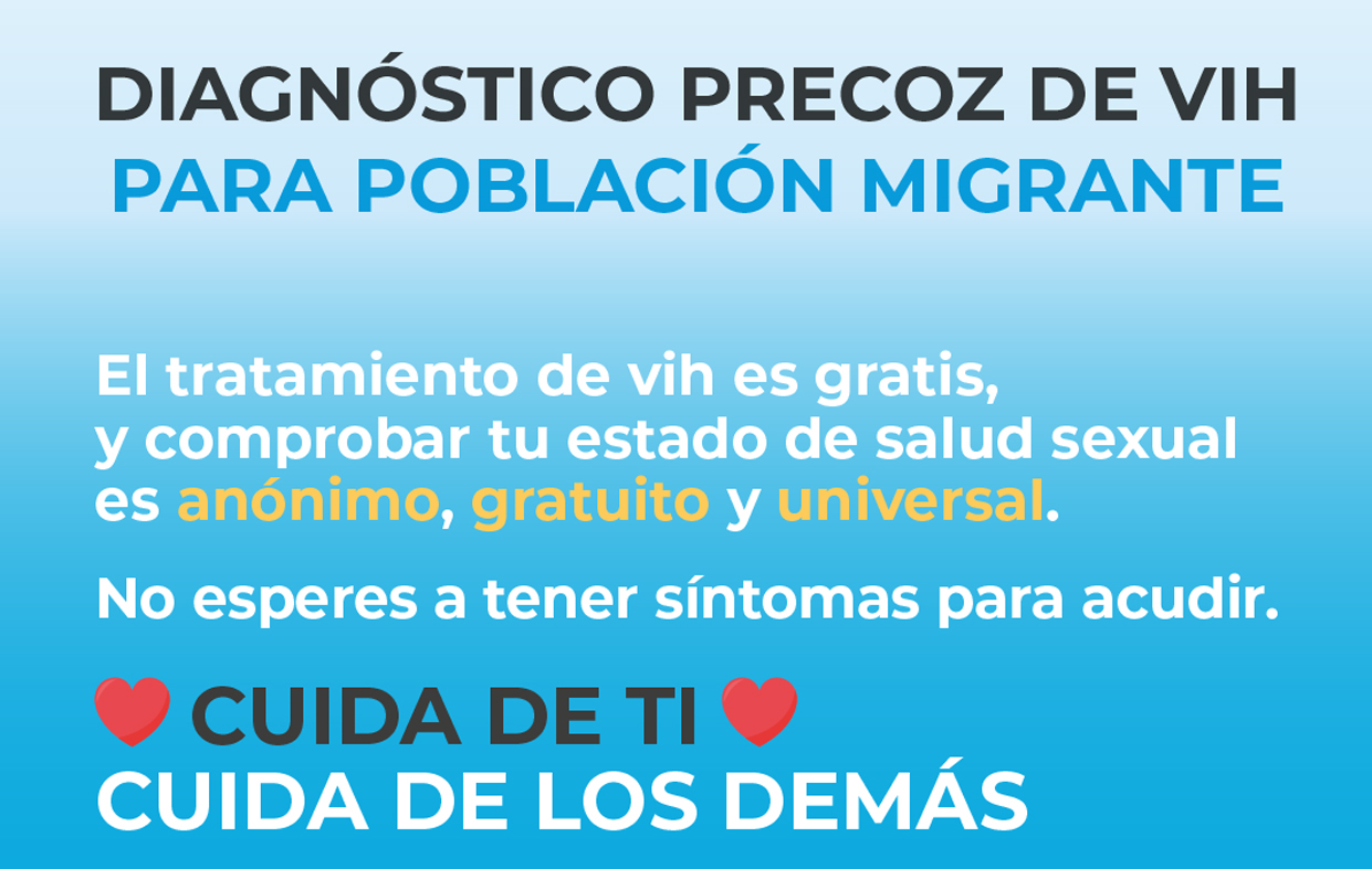 Prueba VIH: gratuita, anónima y universal