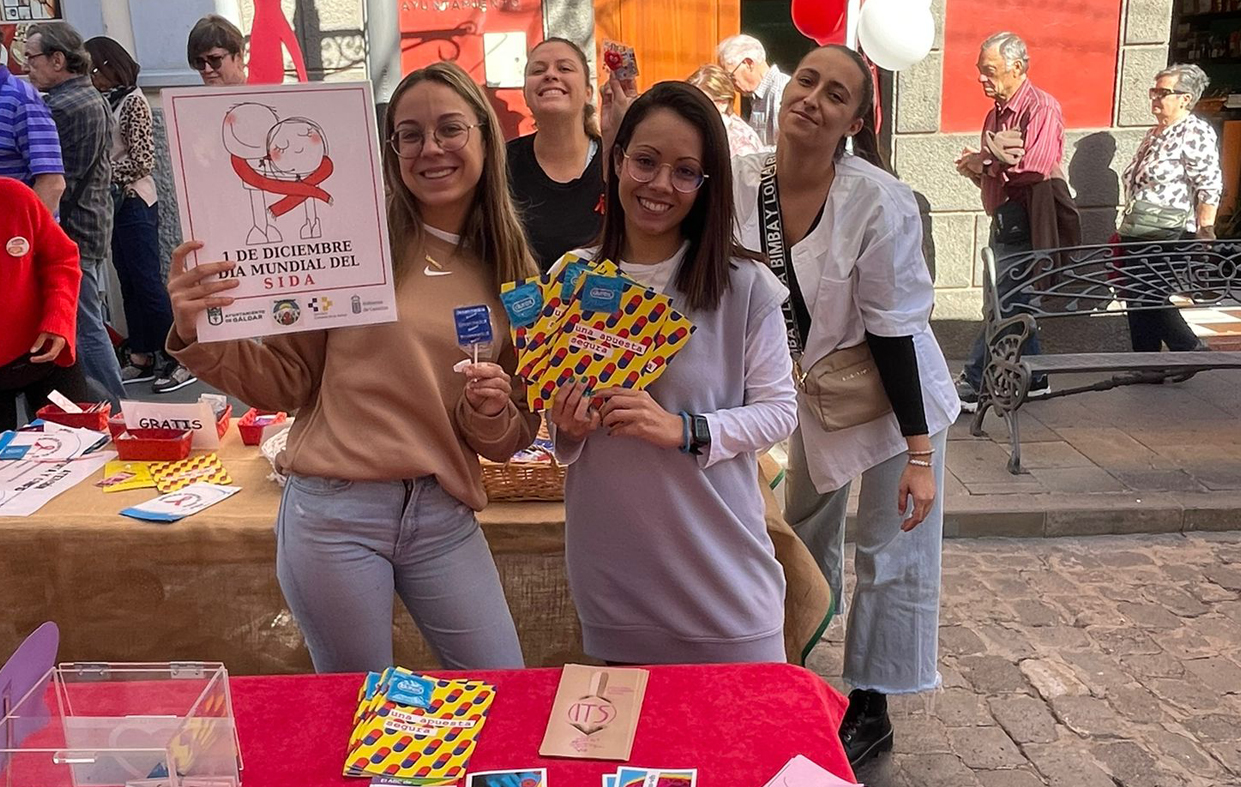 Gamá se une al Día Mundial de la Lucha contra el VIH-SID de Gáldar