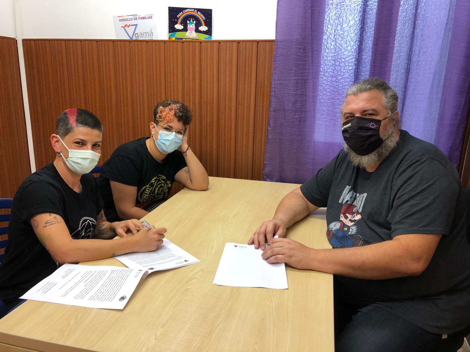 Las Palmas Roller Derby se suma a la Liga Arcoíris y ratifica su compromiso con la diversidad sexual